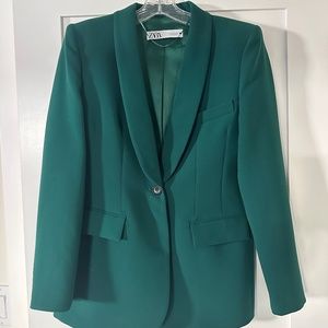 Zara Emerald Green Blazer